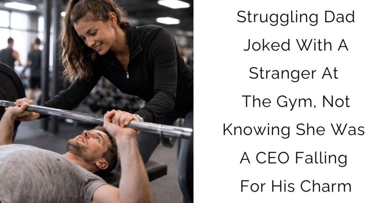 Struggling Dad Joked With A Stranger At The Gym, Not Knowing She Was A CEO Falling For His Charm