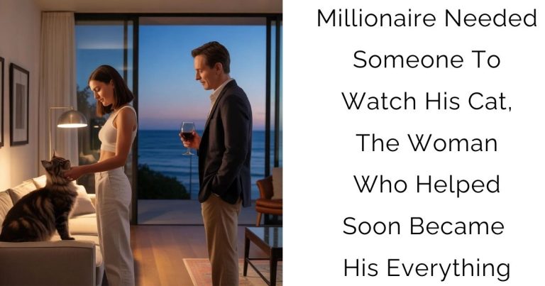 Millionaire Needed Someone To Watch His Cat, The Woman Who Helped Soon Became His Everything