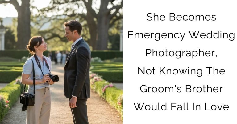 She Becomes Emergency Wedding Photographer, Not Knowing The Groom’s Brother Would Fall In Love