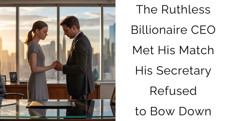 The Ruthless Billionaire CEO Met His Match—His Secretary Refused to Bow Down