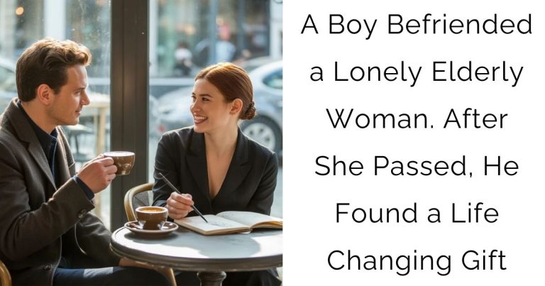 A Boy Befriended a Lonely Elderly Woman. After She Passed, He Found a Life-Changing Gift