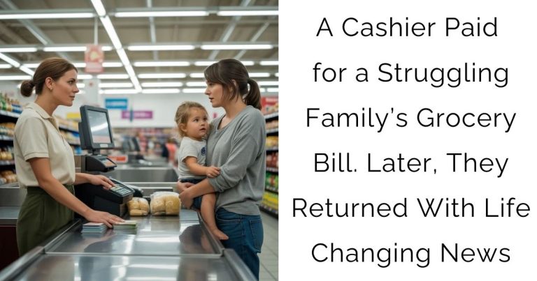 A Cashier Paid for a Struggling Family’s Grocery Bill. Later, They Returned With Life-Changing News