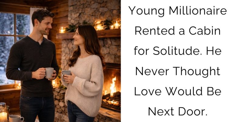 Young Millionaire Rented a Cabin for Solitude. He Never Thought Love Would Be Next Door.