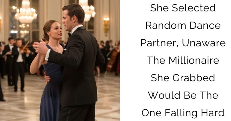 She Selected Random Dance Partner, Unaware The Millionaire She Grabbed Would Be The One Falling Hard