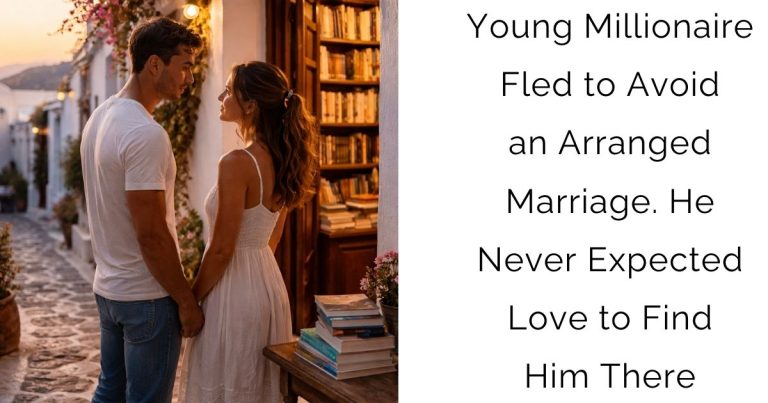 Young Millionaire Fled to Avoid an Arranged Marriage. He Never Expected Love to Find Him There