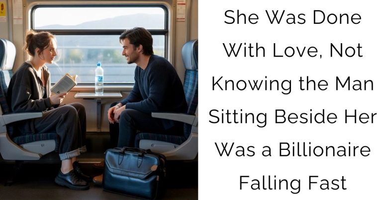 She Was Done With Love, Not Knowing the Man Sitting Beside Her Was a Billionaire Falling Fast