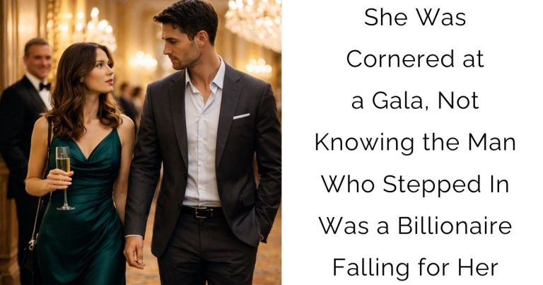 She Was Cornered at a Gala, Not Knowing the Man Who Stepped In Was a Billionaire Falling for Her