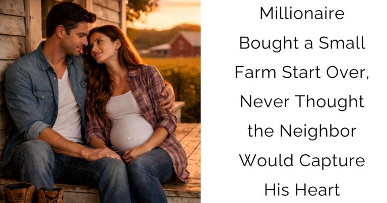 Millionaire Bought a Small Farm to Start Over, Never Thought the Neighbor Would Capture His Heart