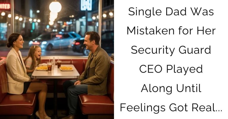 Single Dad Was Mistaken for Her Security Guard—CEO Played Along Until Feelings Got Real…