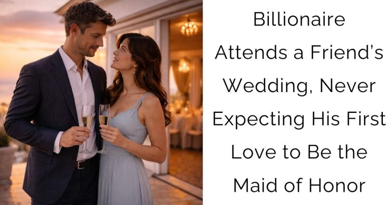 Billionaire Attends a Friend’s Wedding, Never Expecting His First Love to Be the Maid of Honor