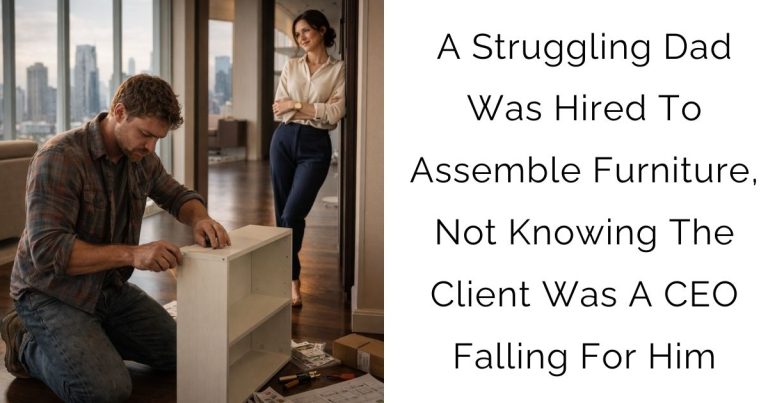 A Struggling Dad Was Hired To Assemble Furniture, Not Knowing The Client Was A CEO Falling For Him