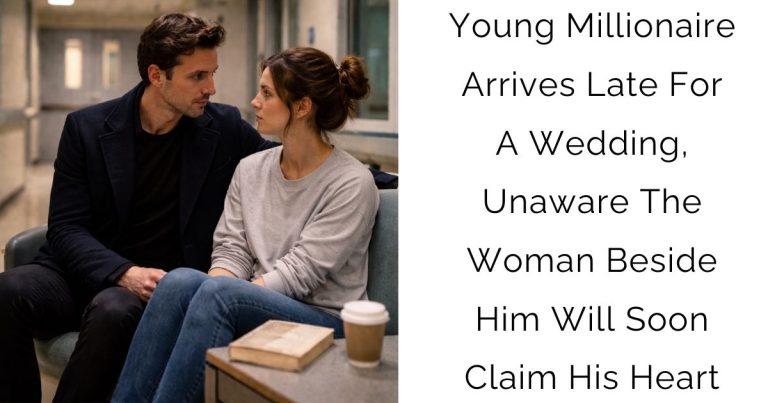 Young Millionaire Arrives Late For A Wedding, Unaware The Woman Beside Him Will Soon Claim His Heart