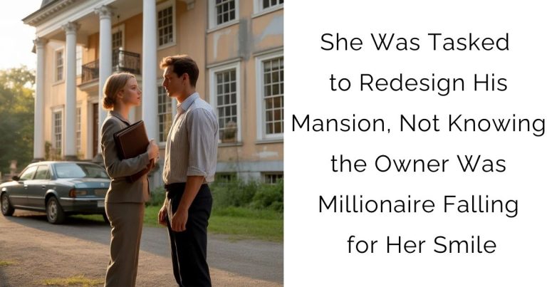 She Was Tasked to Redesign His Mansion, Not Knowing the Owner Was Millionaire Falling for Her Smile