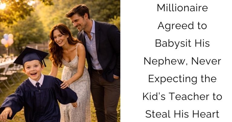 Millionaire Agreed to Babysit His Nephew, Never Expecting the Kid’s Teacher to Steal His Heart