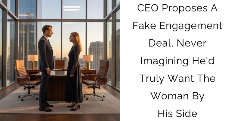 CEO Proposes A Fake Engagement Deal, Never Imagining He’d Truly Want The Woman By His Side