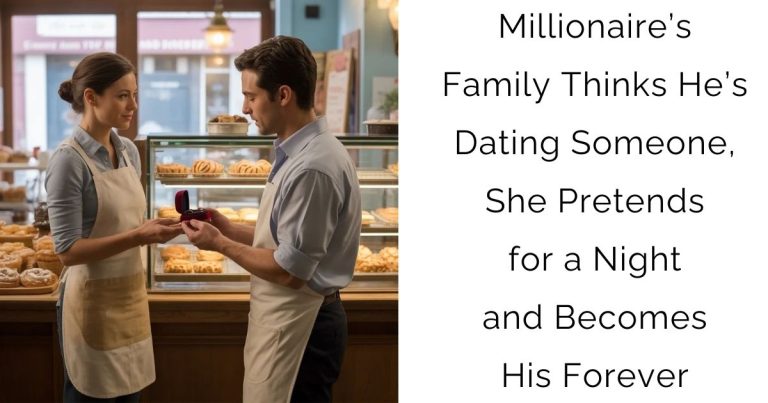 Millionaire’s Family Thinks He’s Dating Someone, She Pretends for a Night and Becomes His Forever