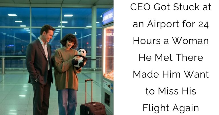 CEO Got Stuck at an Airport for 24 Hours—a Woman He Met There Made Him Want to Miss His Flight Again