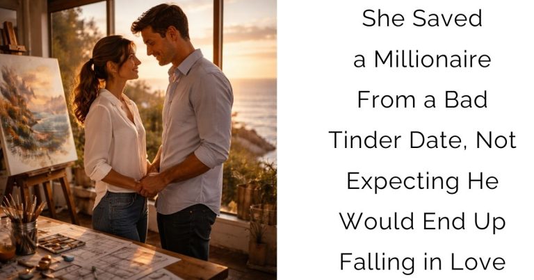 She Saved a Millionaire From a Bad Tinder Date, Not Expecting He Would End Up Falling in Love