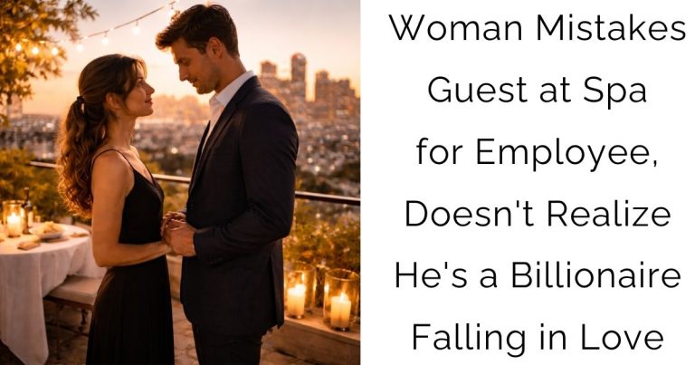 Woman Mistakes Guest at Spa for Employee, Doesn’t Realize He’s a Billionaire Falling in Love