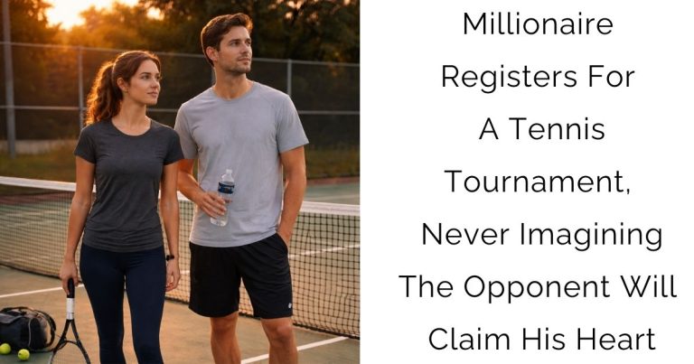 Millionaire Registers For A Tennis Tournament, Never Imagining The Opponent Will Claim His Heart