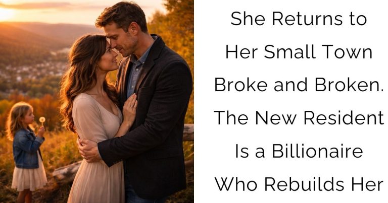 She Returns to Her Small Town Broke and Broken. The New Resident Is a Billionaire Who Rebuilds Her