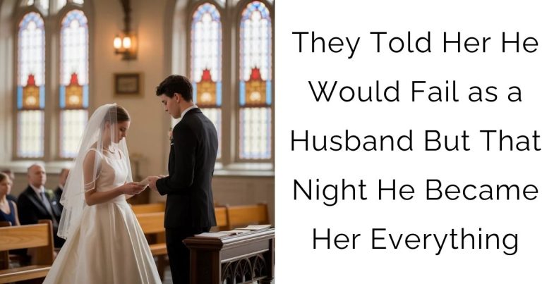 They Told Her He Would Fail as a Husband—But That Night He Became Her Everything