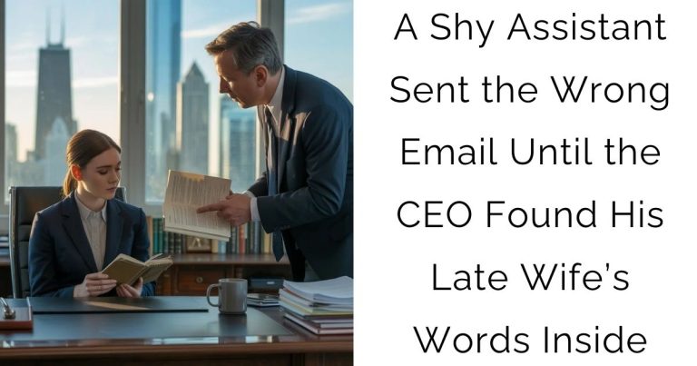 A Shy Assistant Sent the Wrong Email—Until the CEO Found His Late Wife’s Words Inside