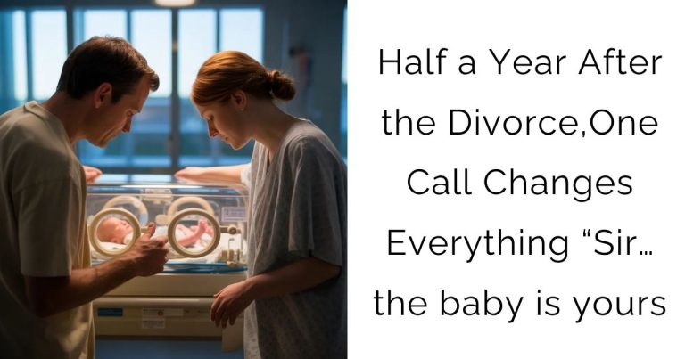 Half a Year After the Divorce, One Call Changes Everything “Sir… the baby is yours