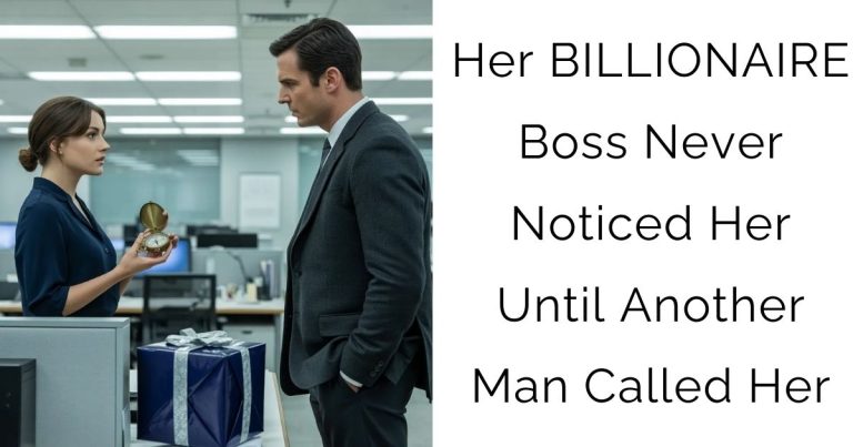 Her BILLIONAIRE Boss Never Noticed Her — Until Another Man Called Her