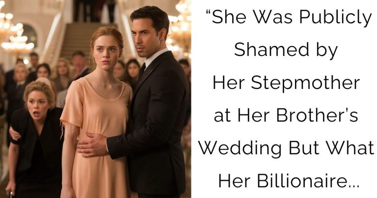 “She Was Publicly Shamed by Her Stepmother at Her Brother’s Wedding — But What Her Billionaire…