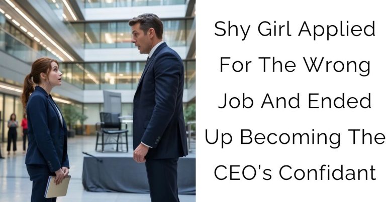 Shy Girl Applied For The Wrong Job—And Ended Up Becoming The CEO’s Confidant