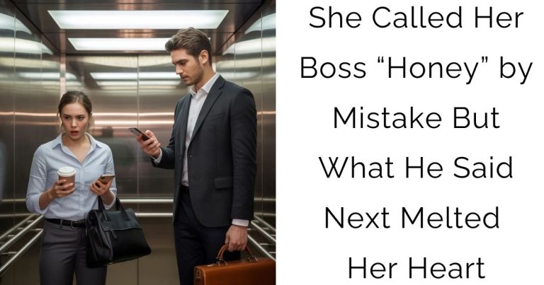 She Called Her Boss “Honey” by Mistake — But What He Said Next Melted Her Heart