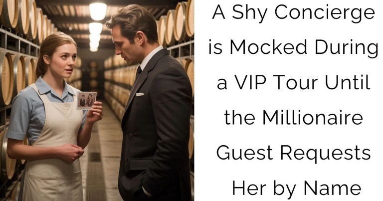 A Shy Concierge is Mocked During a VIP Tour—Until the Millionaire Guest Requests Her by Name