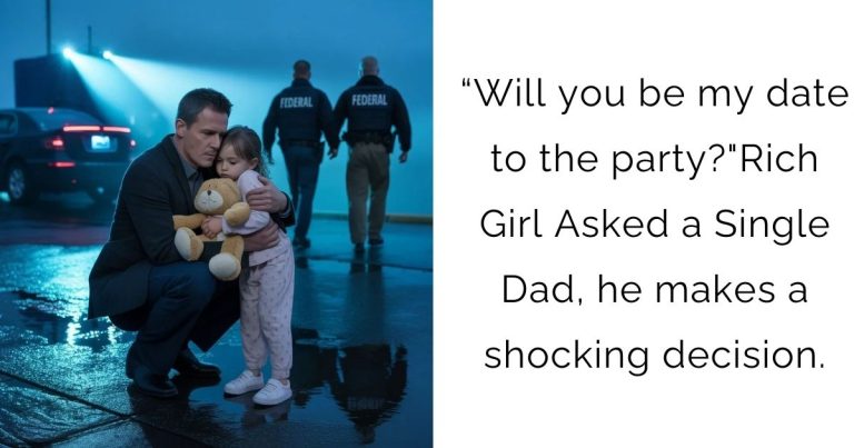 “Will you be my date to the party?” — Rich Girl Asked a Single Dad, he makes a shocking decision.