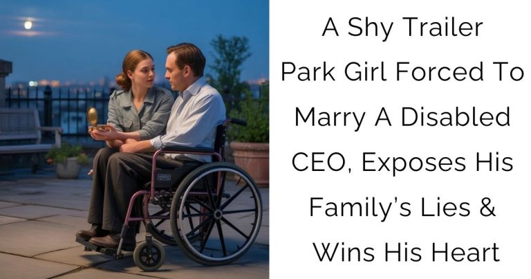 A Shy Trailer Park Girl Forced To Marry A Disabled CEO, Exposes His Family’s Lies & Wins His Heart