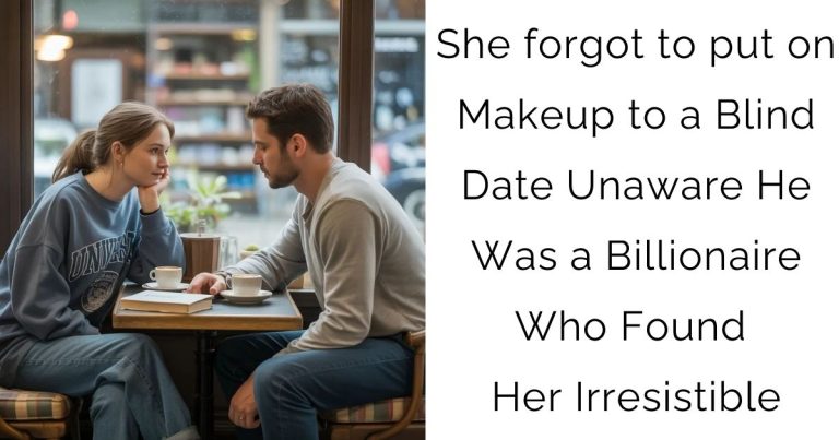 She forgot to put on Makeup to a Blind Date— Unaware He Was a Billionaire Who Found Her Irresistible