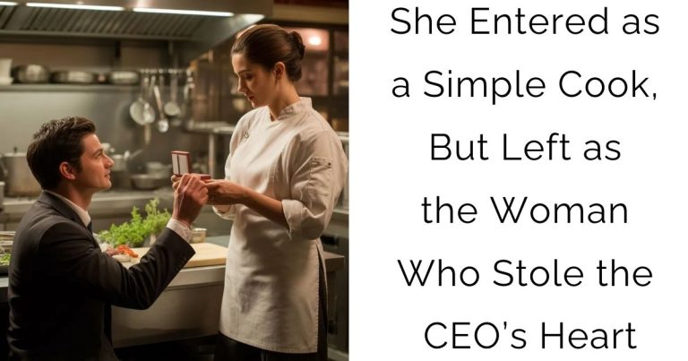 She Entered as a Simple Cook, But Left as the Woman Who Stole the CEO’s Heart