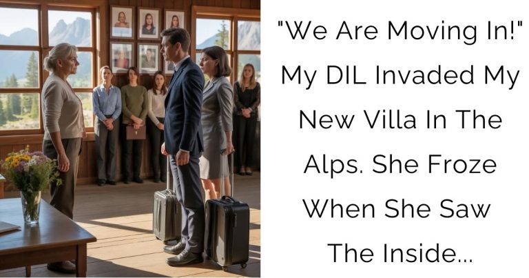 “We Are Moving In!” My DIL Invaded My New Villa In The Alps. She Froze When She Saw The Inside…