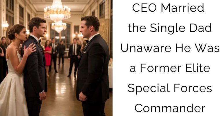 CEO Married the Single Dad — Unaware He Was a Former Elite Special Forces Commander