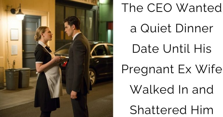 The CEO Wanted a Quiet Dinner Date—Until His Pregnant Ex-Wife Walked In and Shattered Him