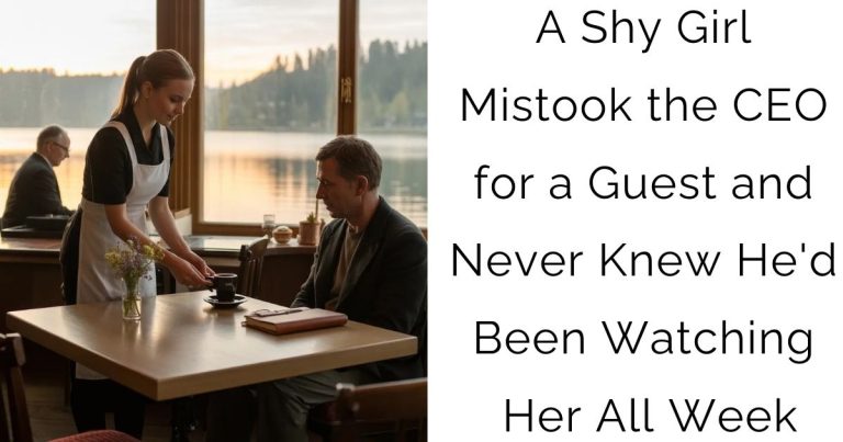A Shy Girl Mistook the CEO for a Guest—and Never Knew He’d Been Watching Her All Week