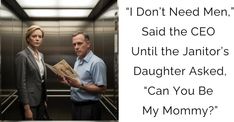 “I Don’t Need Men,” Said the CEO — Until the Janitor’s Daughter Asked, “Can You Be My Mommy?”