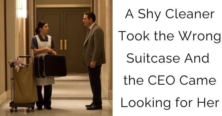 A Shy Cleaner Took the Wrong Suitcase—And the CEO Came Looking for Her