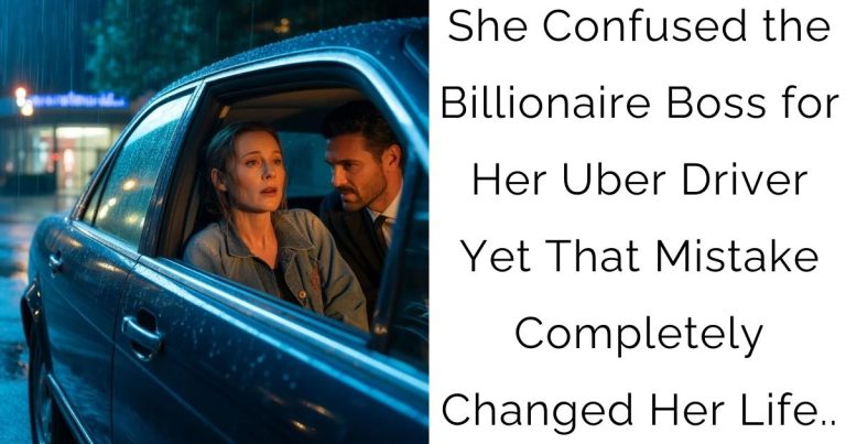 She Confused the Billionaire Boss for Her Uber Driver—Yet That Mistake Completely Changed Her Life..