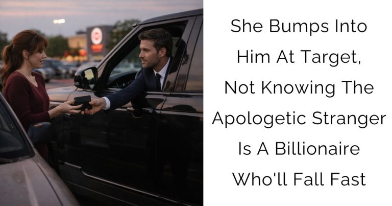 She Bumps Into Him At Target, Not Knowing The Apologetic Stranger Is A Billionaire Who’ll Fall Fast