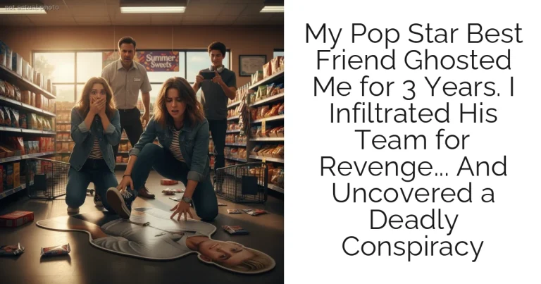 My Pop Star Best Friend Ghosted Me for 3 Years. I Infiltrated His Team for Revenge... And Uncovered a Deadly Conspiracy