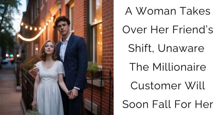 A Woman Takes Over Her Friend’s Shift, Unaware The Millionaire Customer Will Soon Fall For Her