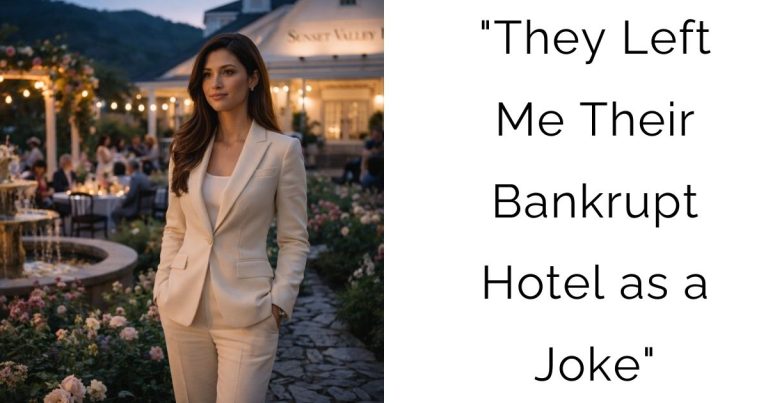 “They Left Me Their Bankrupt Hotel as a Joke”