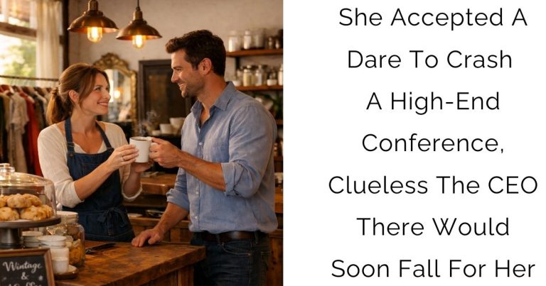 She Accepted A Dare To Crash A High-End Conference, Clueless The CEO There Would Soon Fall For Her
