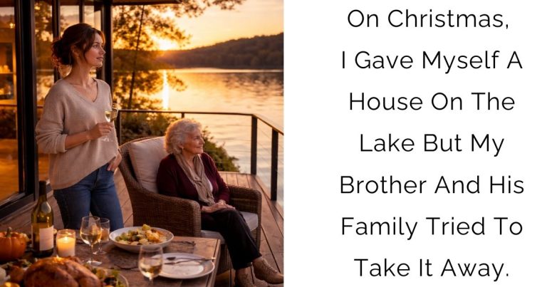 On Christmas, I Gave Myself A House On The Lake—But My Brother And His Family Tried To Take It Away.